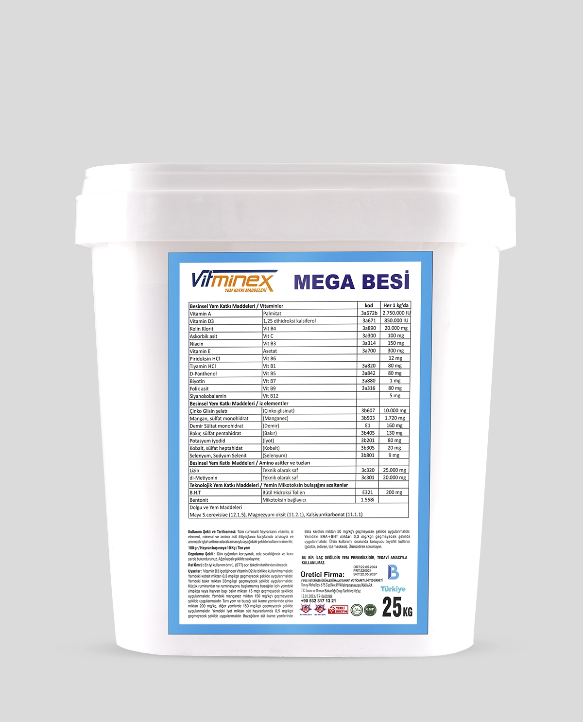 MEGA BESİ YEM KATKI MADDESİ